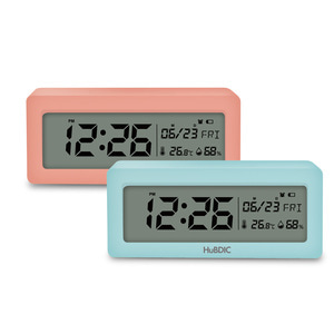 휴비딕 디지털 시계 온습도계 달력 HT-6  알람시계